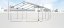 Raktárcsarnok/garázs 3x6x2m Comfort PVC 560g