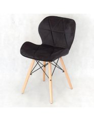 Esszimmerstuhl samt schwarz CARBON