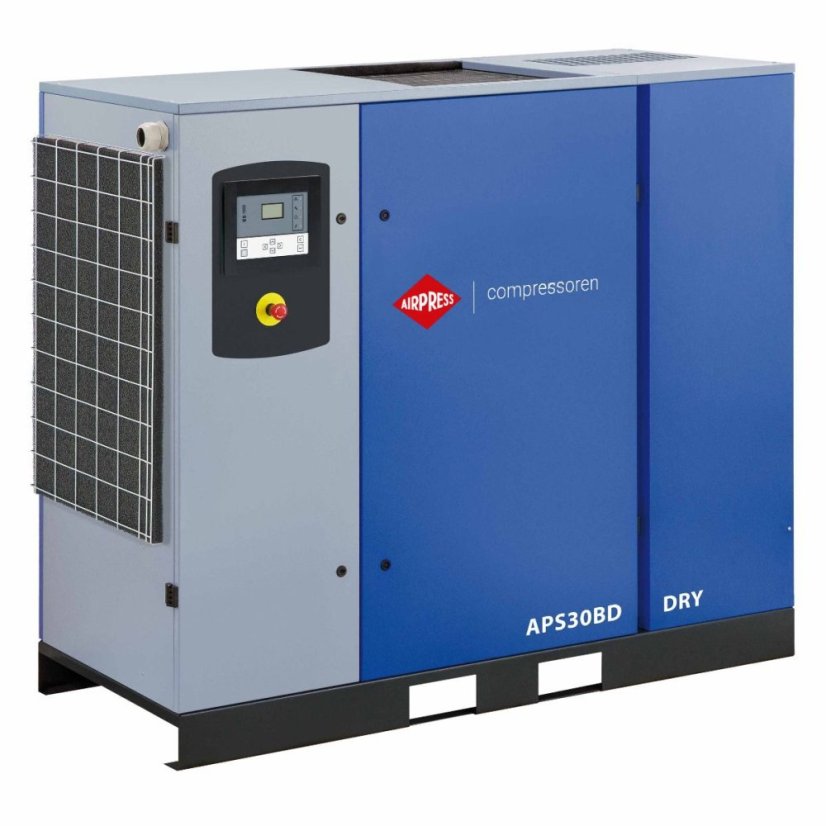 Csavarkompresszor APS 30BD Száraz 7,5 bar 30 LE/22 kW 3870 l/min 36430-BDX-7,5