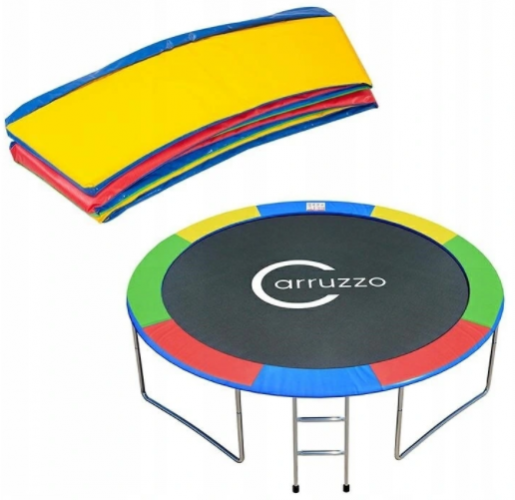 Vzmetna zaščita na trampolinu 374cm Multicolor
