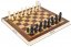 Fából készült sakktábla 28x28cm