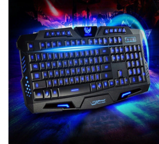 Ergonomska tipkovnica LED Keyboard