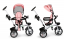 Tricicletă copii cu scaun rotativ PINKY