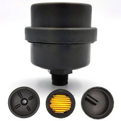 Légszűrő kompresszorhoz 3/8" műanyag