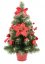 Božićno drvce za stol Jela 60cm Red Poinsettia