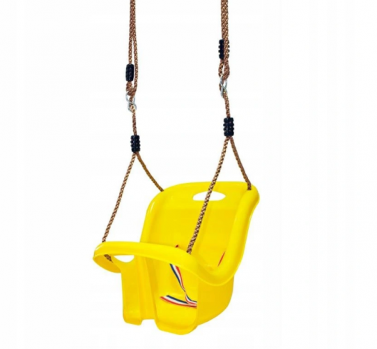 Garten-Kinderschaukel aus Kunststoff Swing Yellow