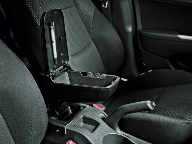 Könyöktámasz Peugeot 207 - Armster 2, fekete, öko-bőr