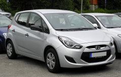 Подлакътник Hyundai IX20 - Armster 2, cив, еко кожа