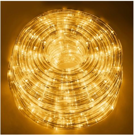 LED-es karácsonyi fényfüzér 10 m 240 LED 8 funkcióval Meleg fehér