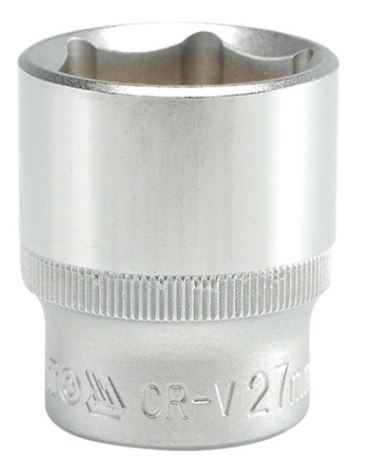 Dugókulcs 1/2" 27mm rövid YT-1218