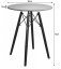 Runder Tisch ANELLO Dark Ash 60cm