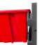 Zidna ploča za alat 39x39cm + 9 kutija RED