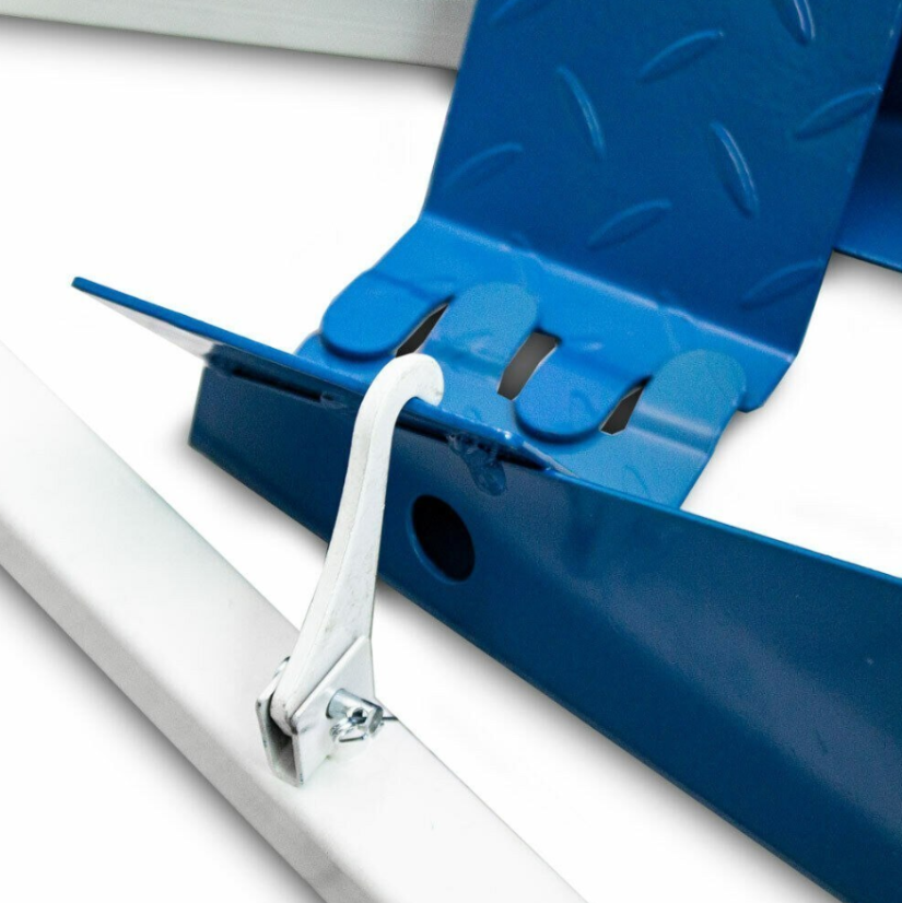 Motor állvány első kerékhez White/Blue HD17066