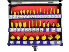Set svrdala za oblikovanje drva 35kom PROFI G01202