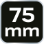 Csavarhúzó PZ0 x 75 mm 04-031