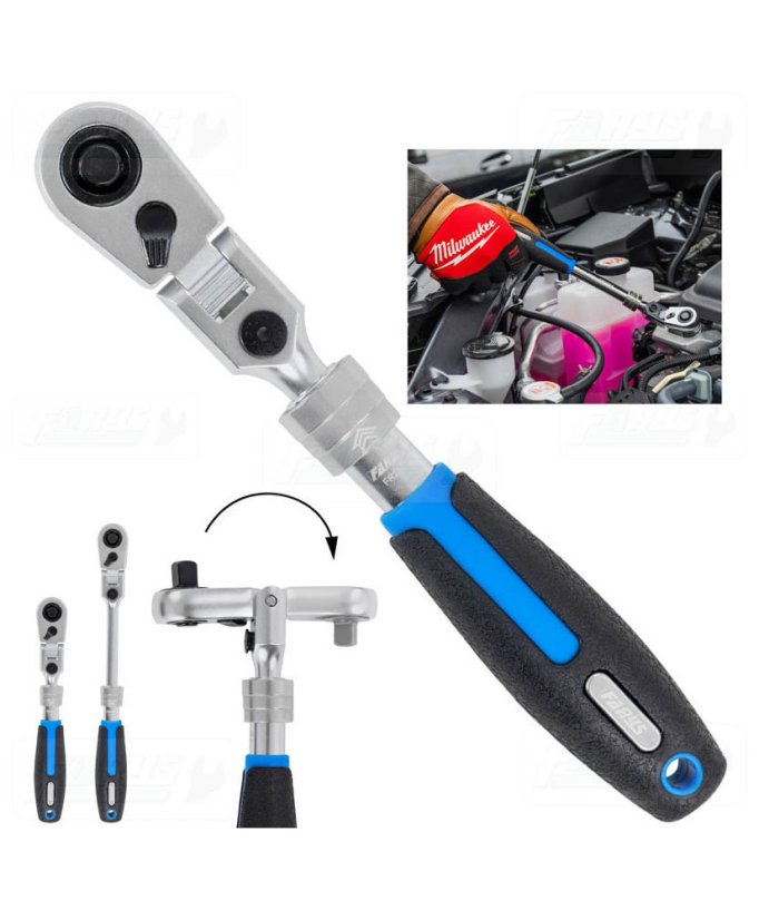 Teleszkópos racsni csuklóval 1/4" FR2450