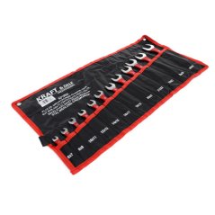 Viličasti ključevi u tekstilnoj futroli gumirani 6-32 mm, set 12kom