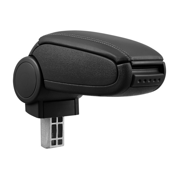 Könyöktámasz VW PASSAT B5 - műanyag adapter, fekete, textil borítás