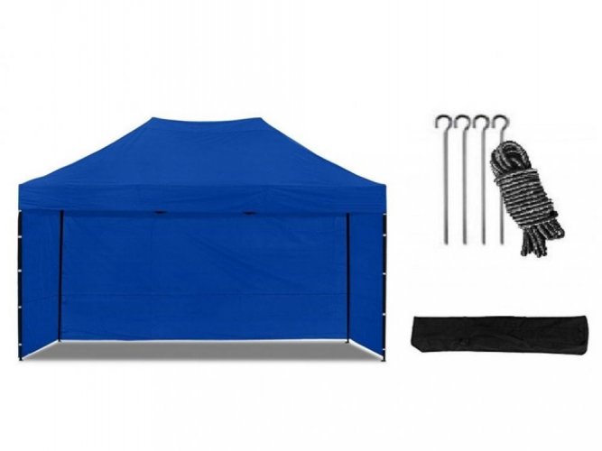 Ollós sátor 3x4,5 Kék All-in-One