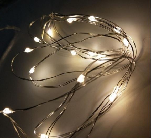 Elemes fénydekoráció 60 LED 6,2 m meleg fehér