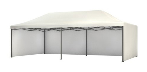 Összecsukható sátor 3x6 fehér HQ