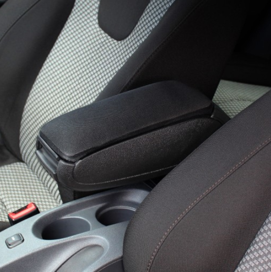 Könyöktámasz Škoda OCTAVIA 3, fekete, textil borítás
