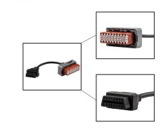 OBDII-Adapterkabel - Peugeot, Citroen 30pin