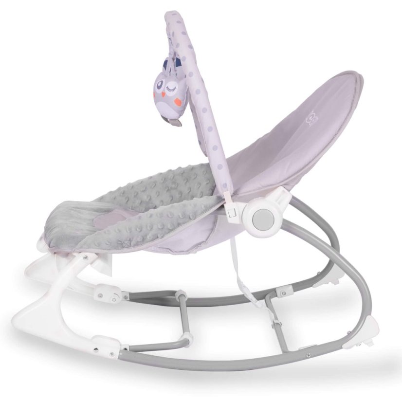 Balansoar cu vibrații pentru copii Grey Owl