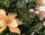 Božično drevo Jelka na mizi 60 cm Gold Poinsettia