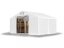 Raktárcsarnok/garázs 3x4x2m Comfort PVC 560g