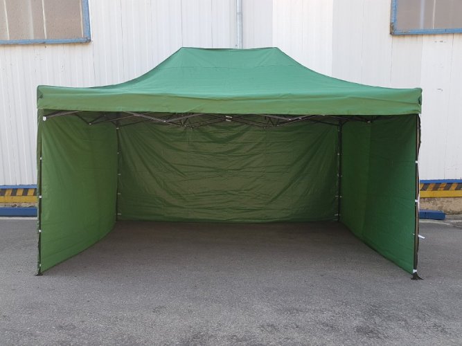 Škarjasti šotor 3x4,5 zeleni SQ