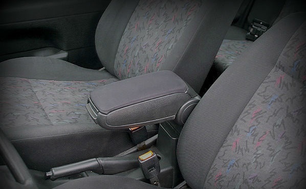 Könyöktámasz VW GOLF 3 (mk3), fekete, öko-bőr