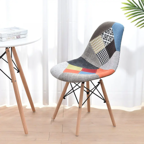 Blagovaonske stolice 4 komada patchwork Collage
