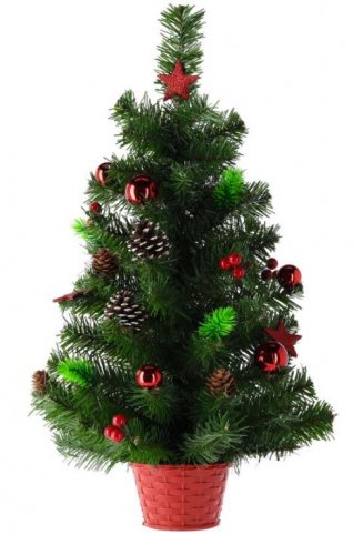 Božično drevo Jelka na mizi 60 cm Tradition