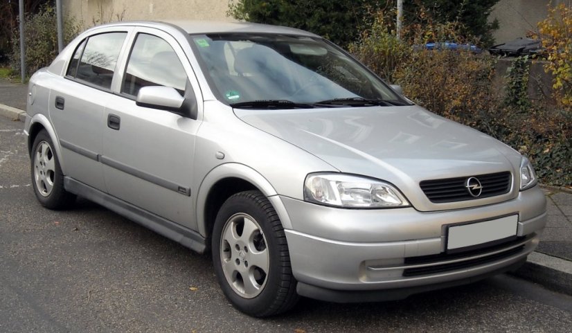 Cotieră Opel ASTRA 2 G 1998 - 2005, husă textilă, neagră