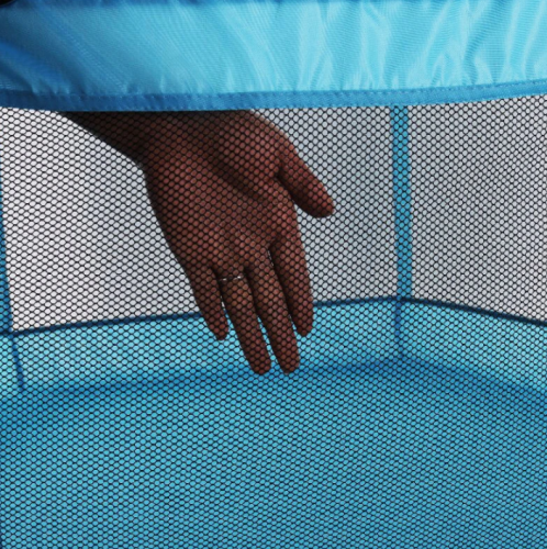 Țarc de joacă textil pentru copii BLUE BASIC
