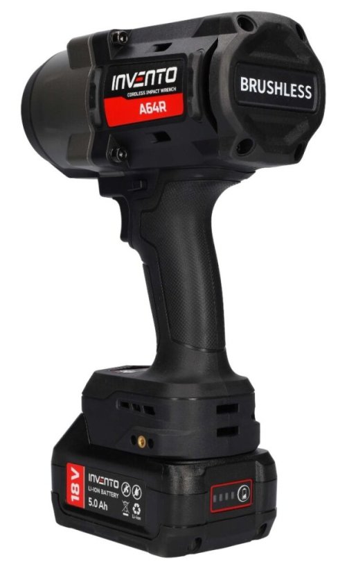 Akkus ütvecsavarozó 18V 1880 Nm + 2x4,0 Ah akkumulátor A64R 1/2"