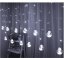 Svetlobna zavesa krogle 108 LED, 3m, Hladna bela