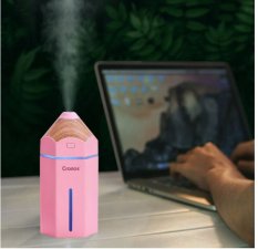 Aroma difuzer LED USB 230ml Pencil Pink
