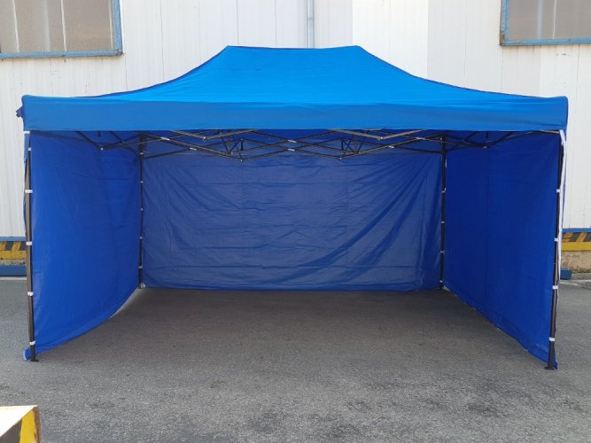 Összecsukható sátor 3x4,5 kék SQ
