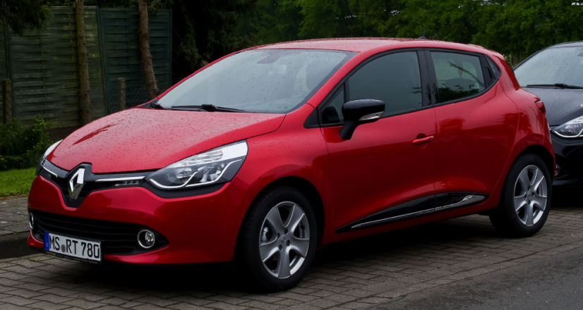 Könyöktámasz Renault CLIO 4 - Armster 2, fekete, öko-bőr
