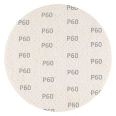 Csiszolókorongok, perforált, tépőzáras lyukakkal 225 mm, P60, 5 db 58T271