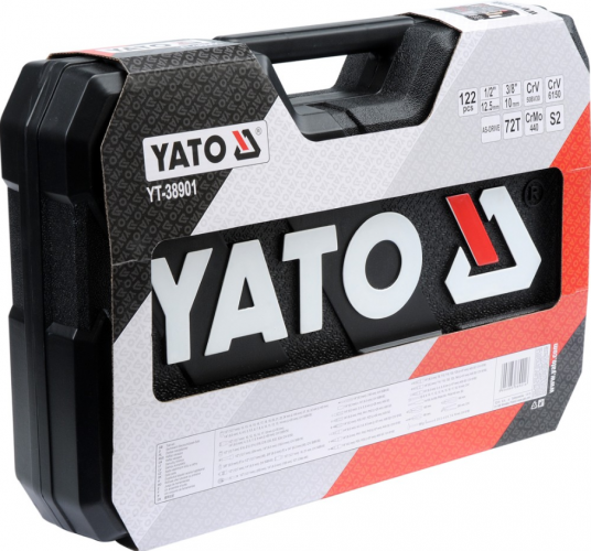 Trusă de scule profesională XXL 122 piese Yato YT-38901