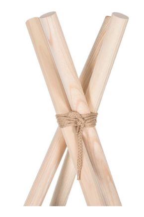 Gyermek sátor Teepee párnákkal, Csillagok kék színben
