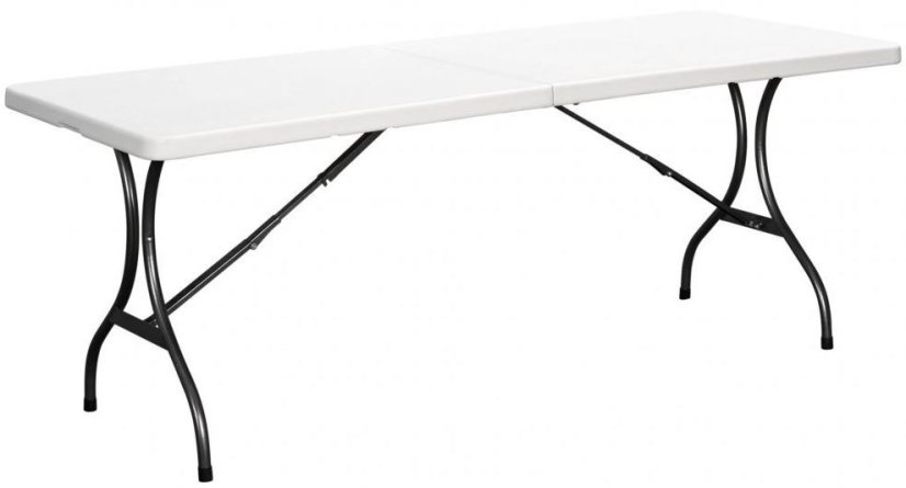 Összecsukható catering asztal 240cm White