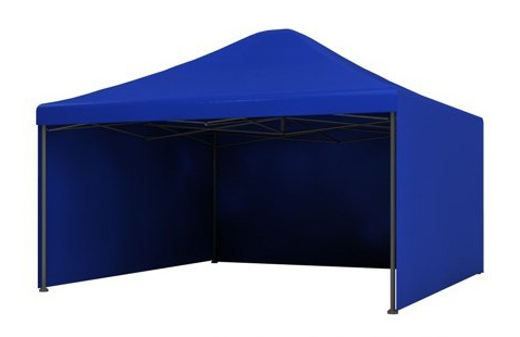 Összecsukható sátor 3x3 Kék HQ