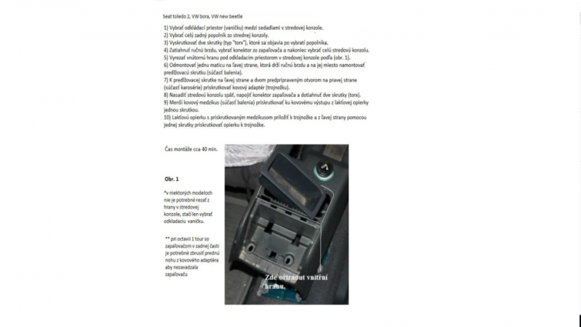 Armlehne Seat LEON 1 (1M), schwarz, Öko-Leder