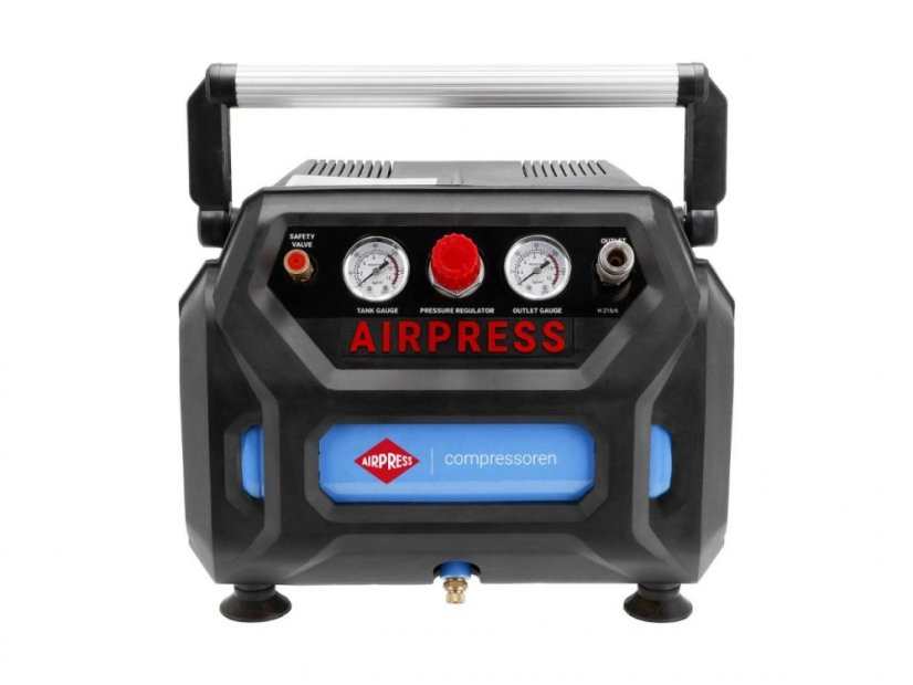 Olaj nélküli kompresszor H 215-6 8bar 6l BoomBox