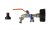 Kovinski ventil za rezervoar IBC 1000l 61 mm PKR 1/2" s hitro spojko