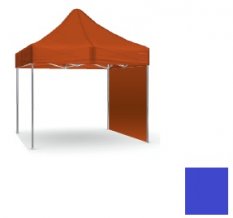 Странична стена за шатра синя, пълна 3x3 м SQ/HQ/EXQ